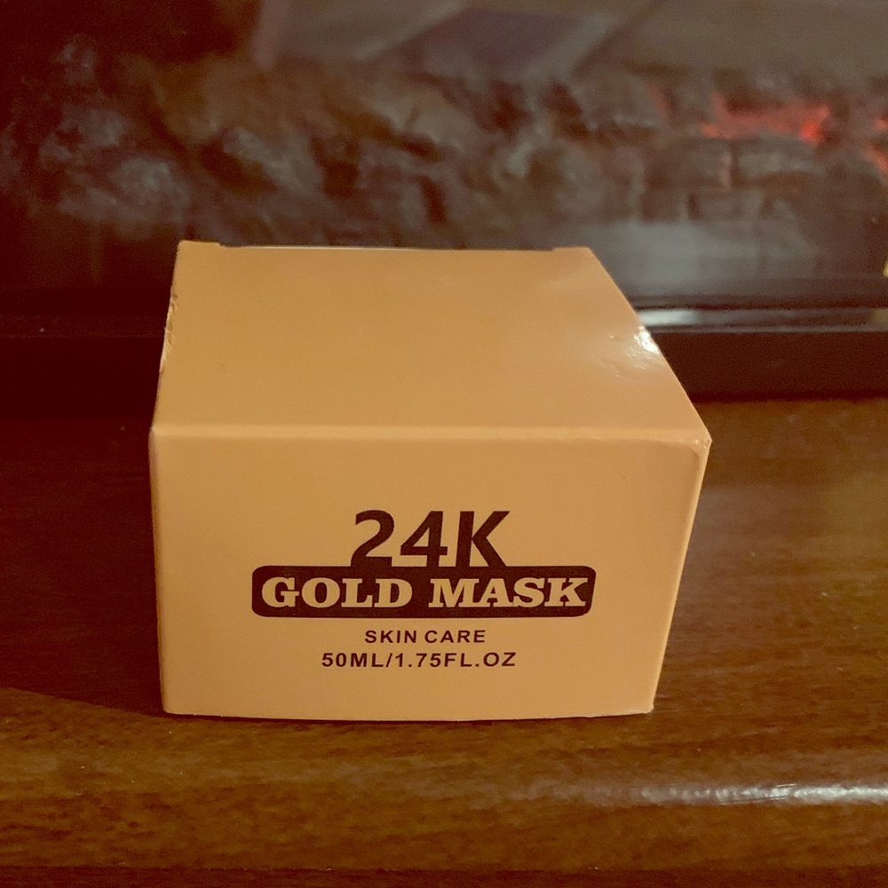 24 karat gold face mask